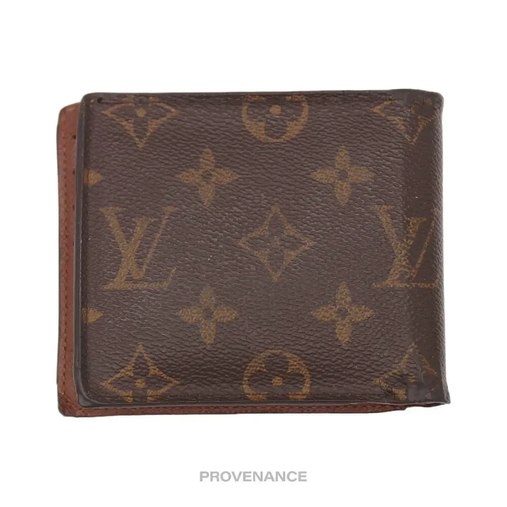 🔴 Louis Vuitton Marco Bifold Wallet NM - Monogram